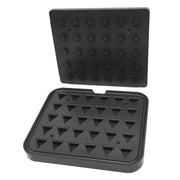 Moule à Tartelette - Triangle - 30 pieces Maxima - Moule à gâteaux professionnel CHR - matériel cuisine pro - Cuistéo