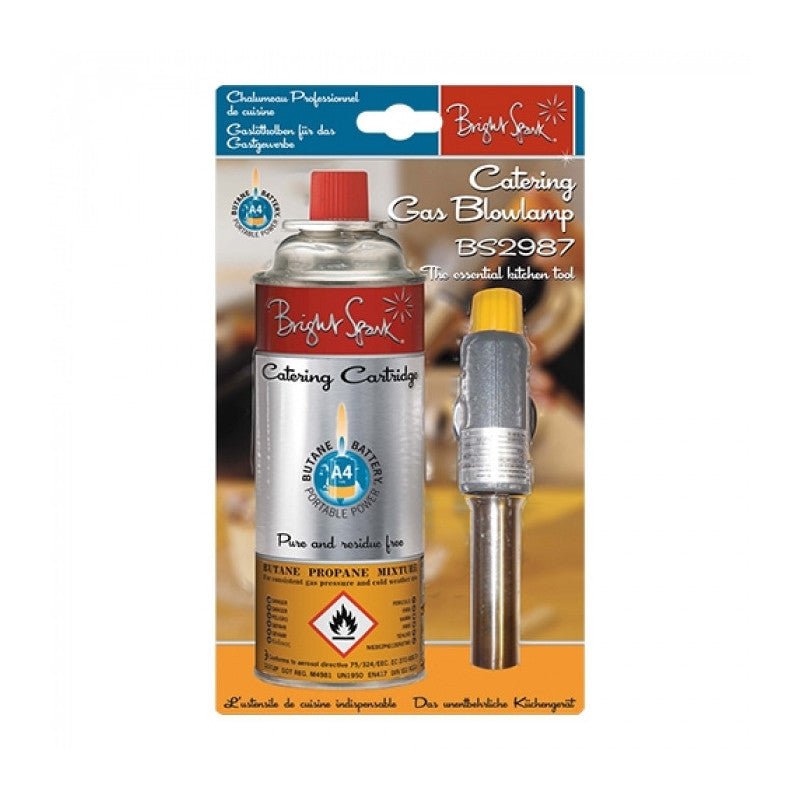 Chalumeau à gaz avec cartouche - Bright spark