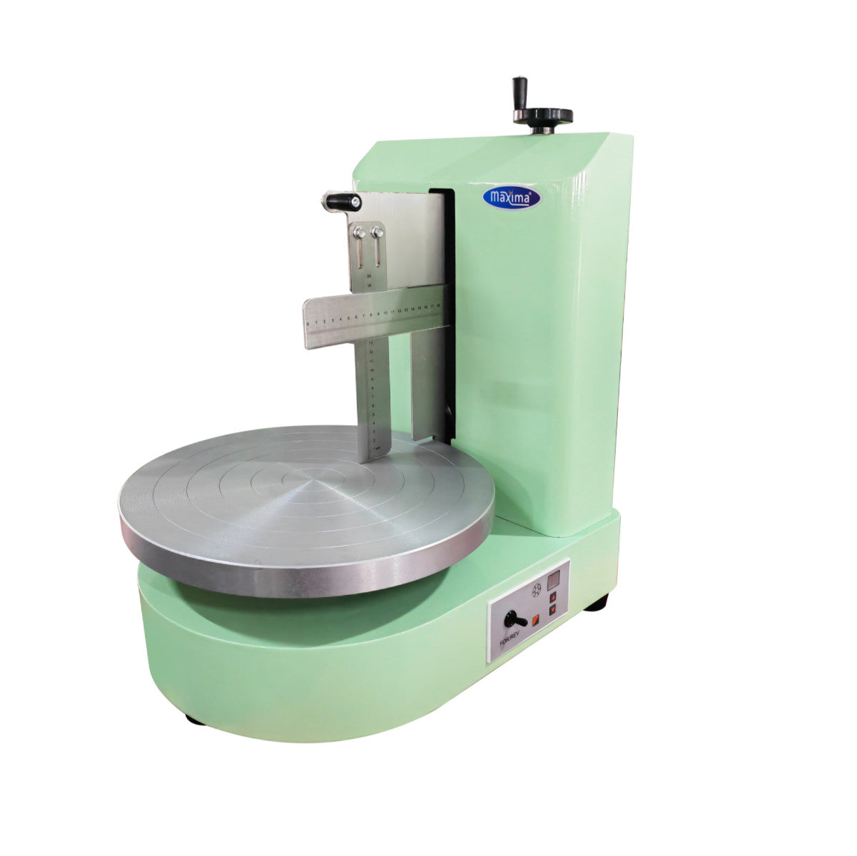 Machine à décorer les gâteaux - Ø 36.4 cm - vert 120 W Maxima - Machine décoration gâteaux professionnel CHR - matériel cuisine pro - Cuistéo