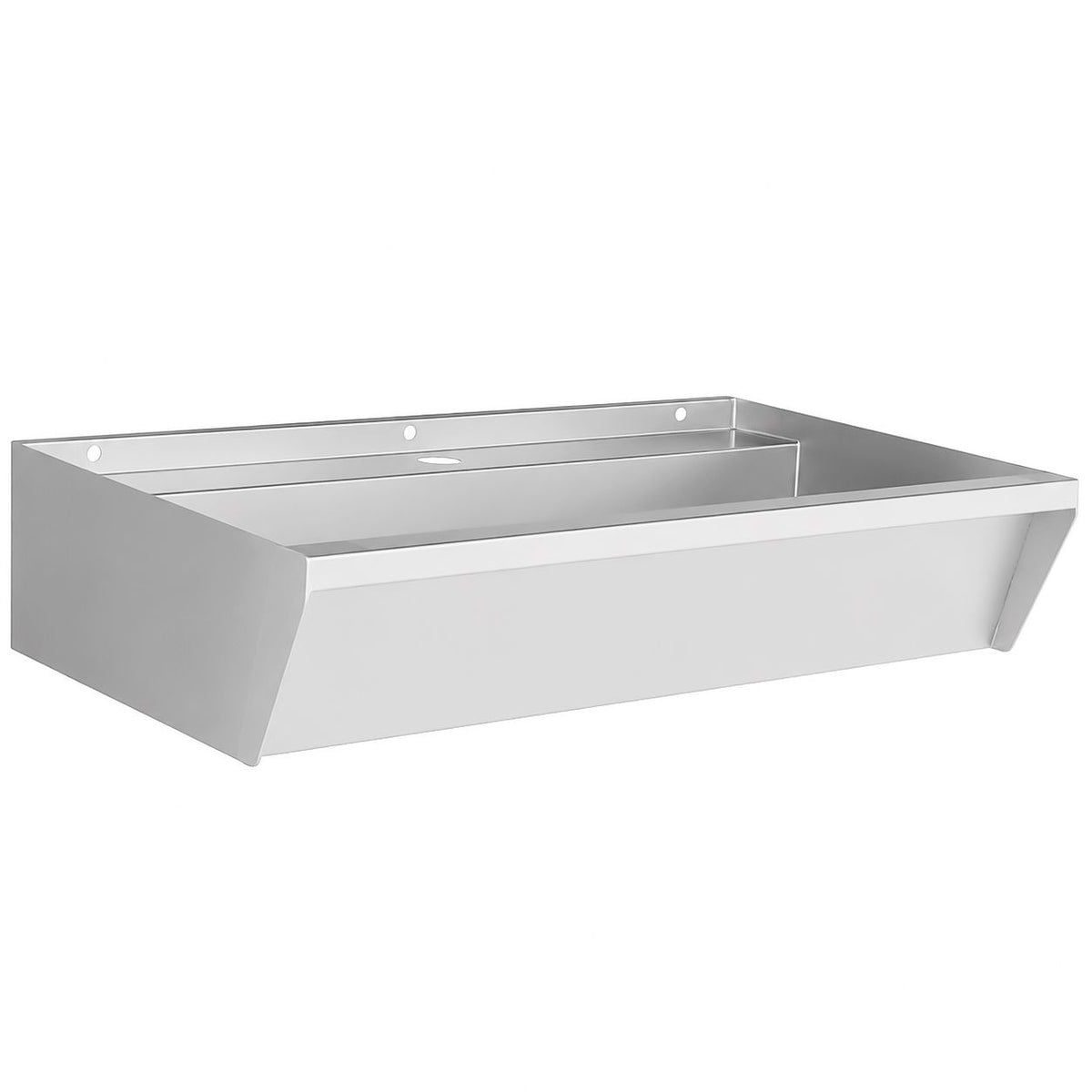 Évier inox 1 robinet 600 x 360 x 135 mm - Combisteel