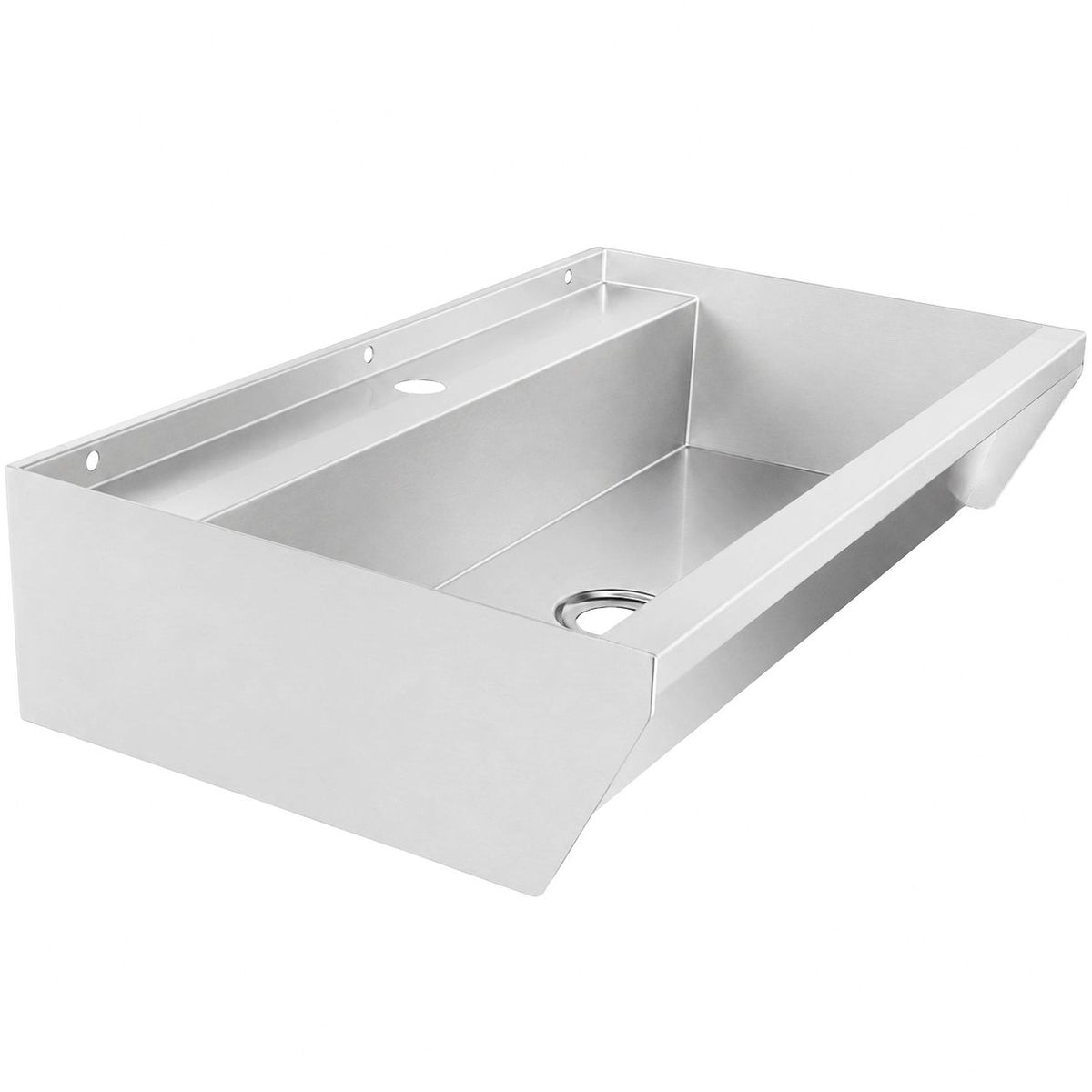 Évier inox 1 robinet 600 x 360 x 135 mm - Combisteel