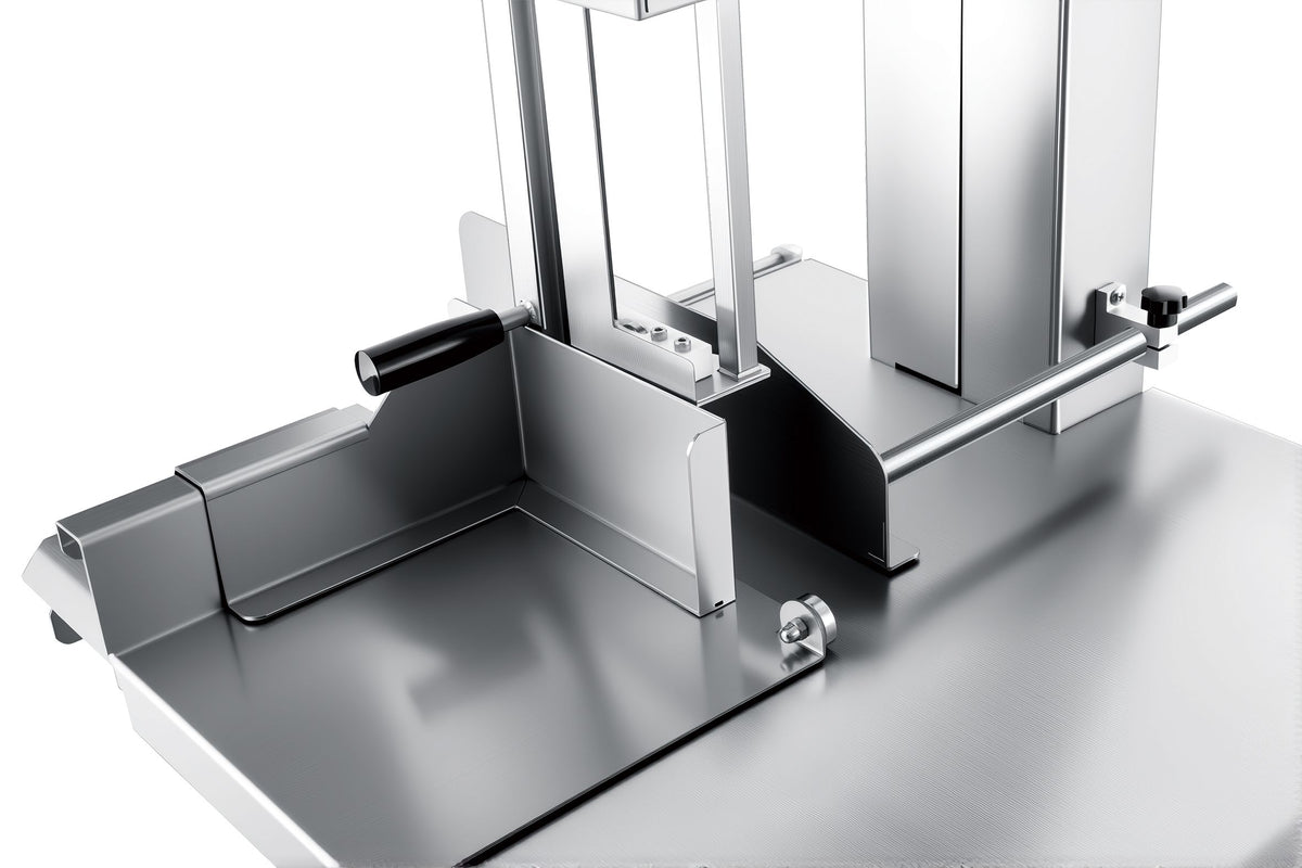 Scie à ruban inox 230 V, ruban de 2020 mm - L 607 x P 657 x H 1152 mm - Combisteel
