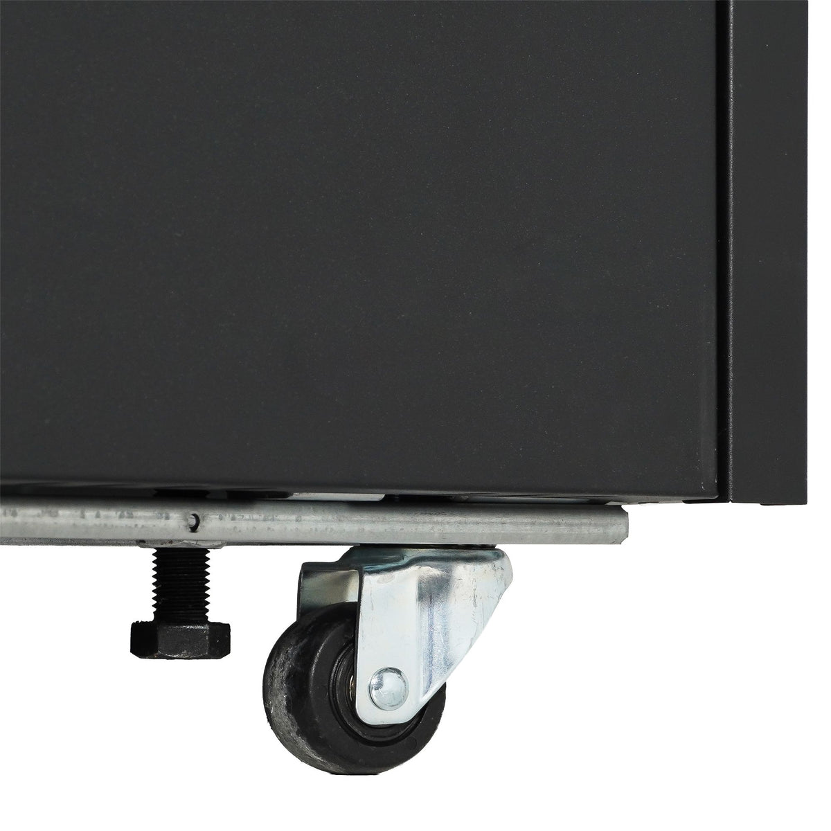 Vitrine murale réfrigérée Luke 1,3 noire, 2 portes vitrées, 1400 L - L 1330 x P 720 x H 2030 mm - Combisteel