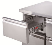 Bloc de tiroirs GN, série Ecofrost / Entry Line - Combisteel