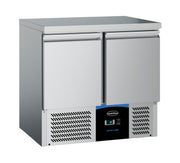 Table réfrigérée positive 2 portes GN 1/1 - L 900 x P 700 x H 876 mm - Combisteel