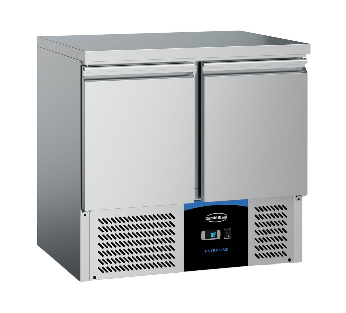Table réfrigérée positive 2 portes GN 1/1 - L 900 x P 700 x H 876 mm - Combisteel
