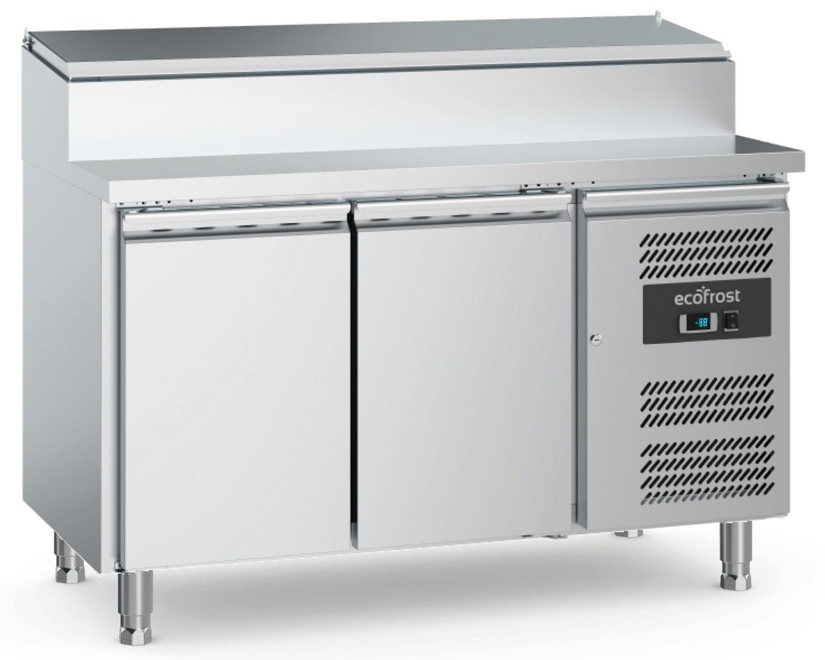 Saladette 2 portes, 6 bacs GN 1/3 - L 1360 x P 700 x H 1085 mm - Combisteel