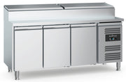 Saladette 3 portes, 8 bacs GN 1/3 - L 1795 x P 700 x H 1085 mm - Combisteel