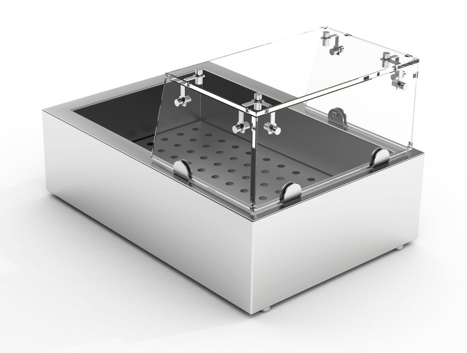 Vitre soulevé GN 1/1 pour 7013.2700 370x220x160 mm Combisteel - Accessoires de ventilation professionnel CHR - matériel cuisine pro - Cuistéo