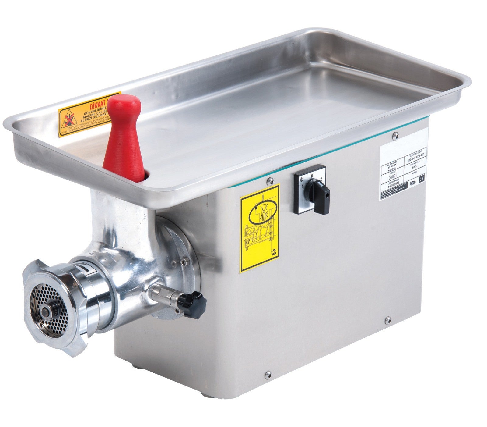 Hachoir à viande 12 125 kg/h 0.55 kw Combisteel - Hachoir à viande professionnel CHR - matériel cuisine pro - Cuistéo