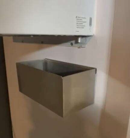 Bac de récupération pour unité de réfroidissement entièrement soudée Combisteel - vue 2 - Accessoires de ventilation pro CHR - Cuistéo