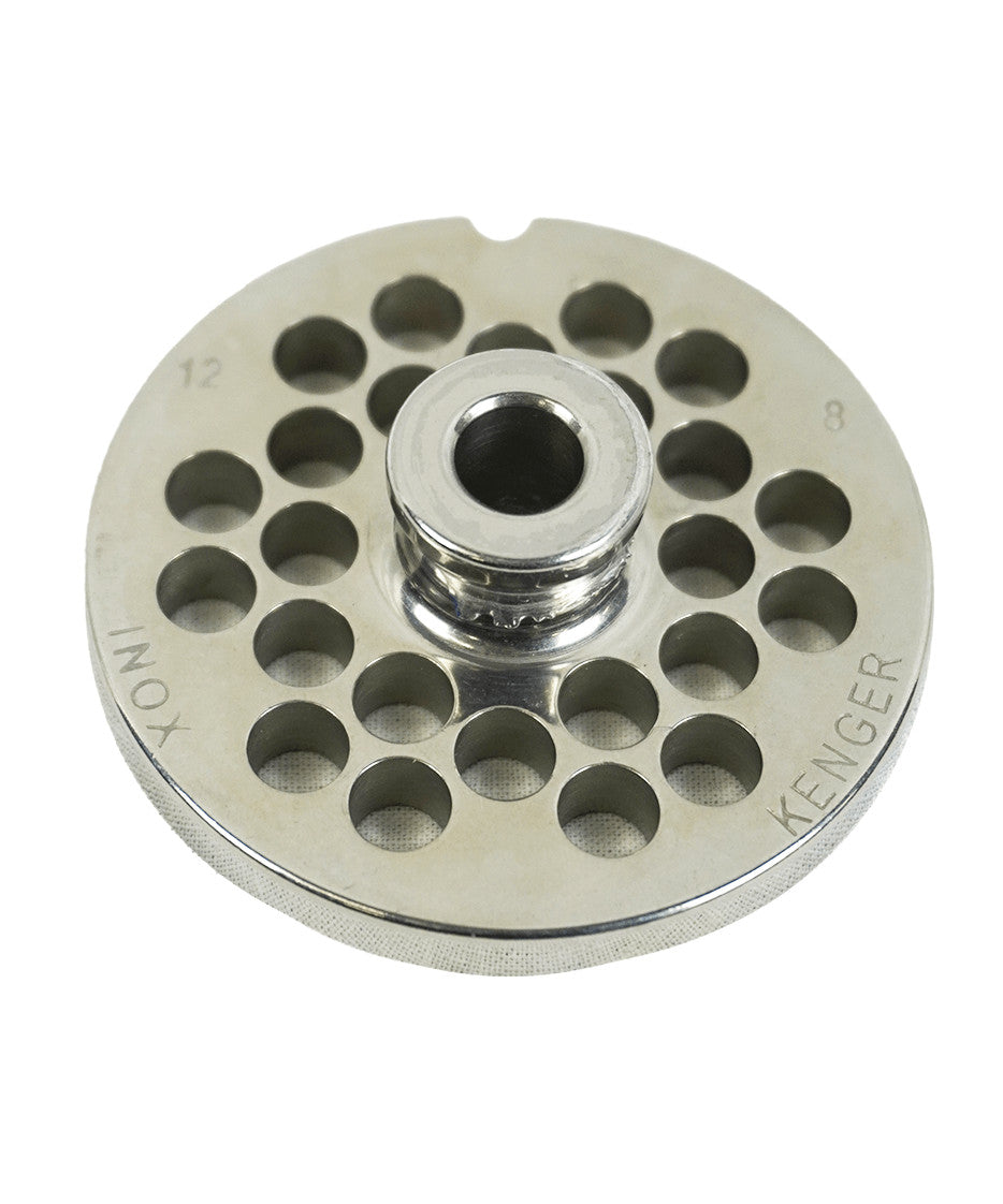 Plateau à trous pour hachoir 12 90kg/h 8mm Combisteel - Accessoire hachoir professionnel CHR - matériel cuisine pro - Cuistéo