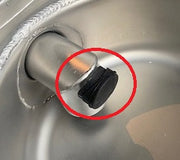Capuchon en caoutchouc pour 7075.01xx Combisteel - Accessoires de ventilation professionnel CHR - matériel cuisine pro - Cuistéo
