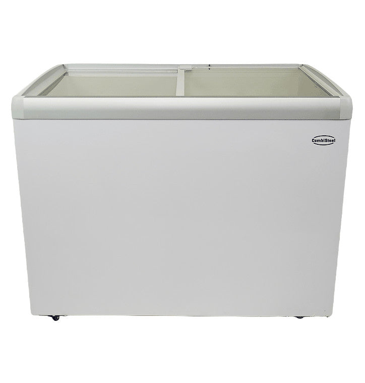 Congélateur bahut couvercle en verre lotte Blanc 1034mm 336 l Combisteel - vue 5 - Congélateur Vitré pro CHR - Cuistéo