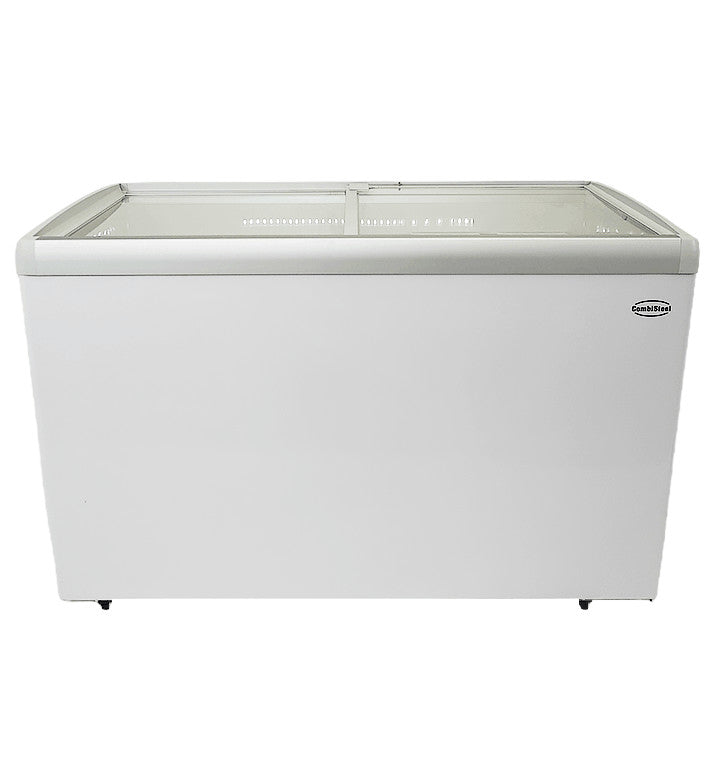 Congélateur bahut couvercle en verre lotte Blanc 1234mm 396 l Combisteel - vue 5 - Congélateur Vitré pro CHR - Cuistéo