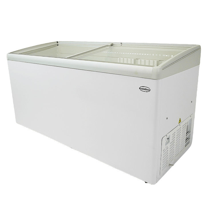 Congélateur bahut couvercle en verre lotte 516 l Blanc 1634 mm Combisteel - vue 4 - Congélateur Vitré pro CHR - Cuistéo