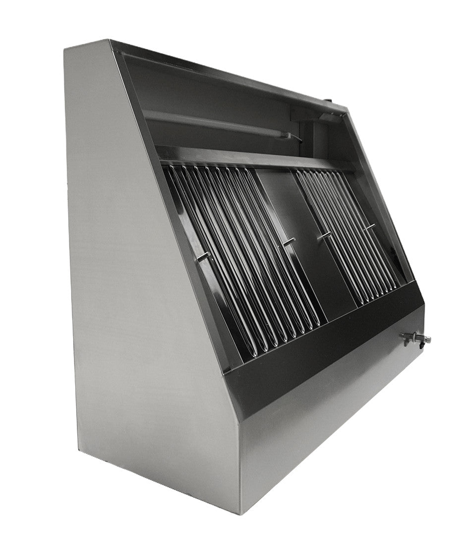 Hotte murale avec moteur 1200 Profondeur 900 2000 m3 d'air/heure Combisteel - vue 5 - Hotte Aspirante pro CHR - Cuistéo