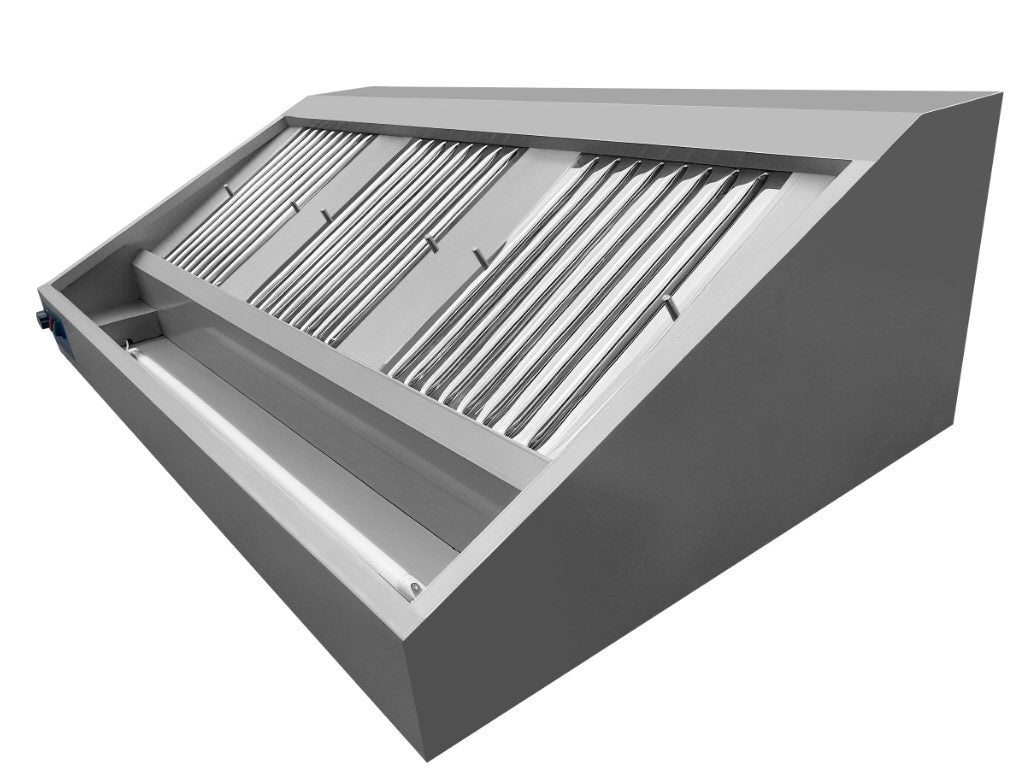 Hotte murale avec moteur 1600 Profondeur 900 2000 m3 d'air/heure Combisteel - vue 3 - Hotte Aspirante pro CHR - Cuistéo