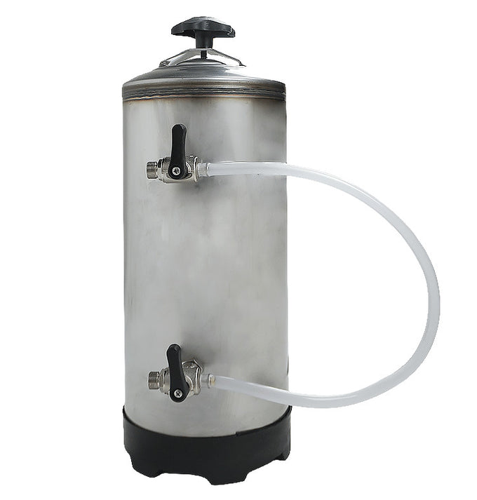 Adoucisseur d'eau 12 litre couleur en acier inoxydable 185x185x500 mm Combisteel - Adoucisseur d'eau professionnel CHR - matériel cuisine pro - Cuistéo