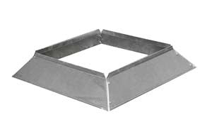Col de tempête 200x200 mm Combisteel - Accessoires de ventilation professionnel CHR - matériel cuisine pro - Cuistéo
