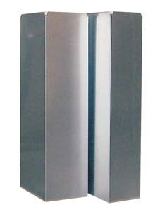 Tuyau d'évacuation carré 150 150x150 mm Combisteel - Accessoires de ventilation professionnel CHR - matériel cuisine pro - Cuistéo