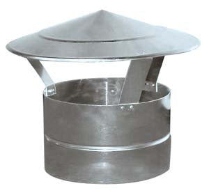 Capuchon de pluie ø 200 Combisteel - Accessoires de ventilation professionnel CHR - matériel cuisine pro - Cuistéo