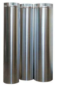 Tuyau d'évacuation en rond ø 300 1000 mm Combisteel - Accessoires de ventilation professionnel CHR - matériel cuisine pro - Cuistéo