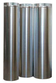 Tuyau d'évacuation en rond ø 400 1000 mm Combisteel - Accessoires de ventilation professionnel CHR - matériel cuisine pro - Cuistéo