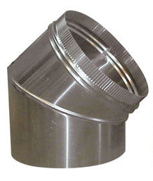 Courbe 45° en rond ø 200 Combisteel - Accessoires de ventilation professionnel CHR - matériel cuisine pro - Cuistéo