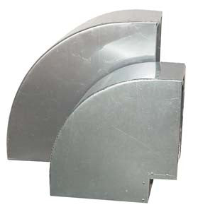 Courbe de 90° degrés carré 300 300x300 mm Combisteel - Accessoires de ventilation professionnel CHR - matériel cuisine pro - Cuistéo