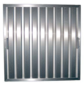 Filtre de lamelle pour hotte 495x495x20 mm Combisteel - Accessoires de ventilation professionnel CHR - matériel cuisine pro - Cuistéo