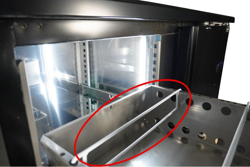 Diviseur pour tiroir de réfrigérateur de bar 7450.03xx - Combisteel