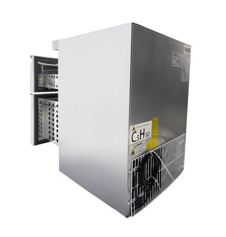 Réfrigérateur positif 2 tiroirs Couleur en acier inoxydable 600x605x810 mm 101 l Combisteel - vue 5 - Armoire réfrigérée positive pro CHR - Cuistéo