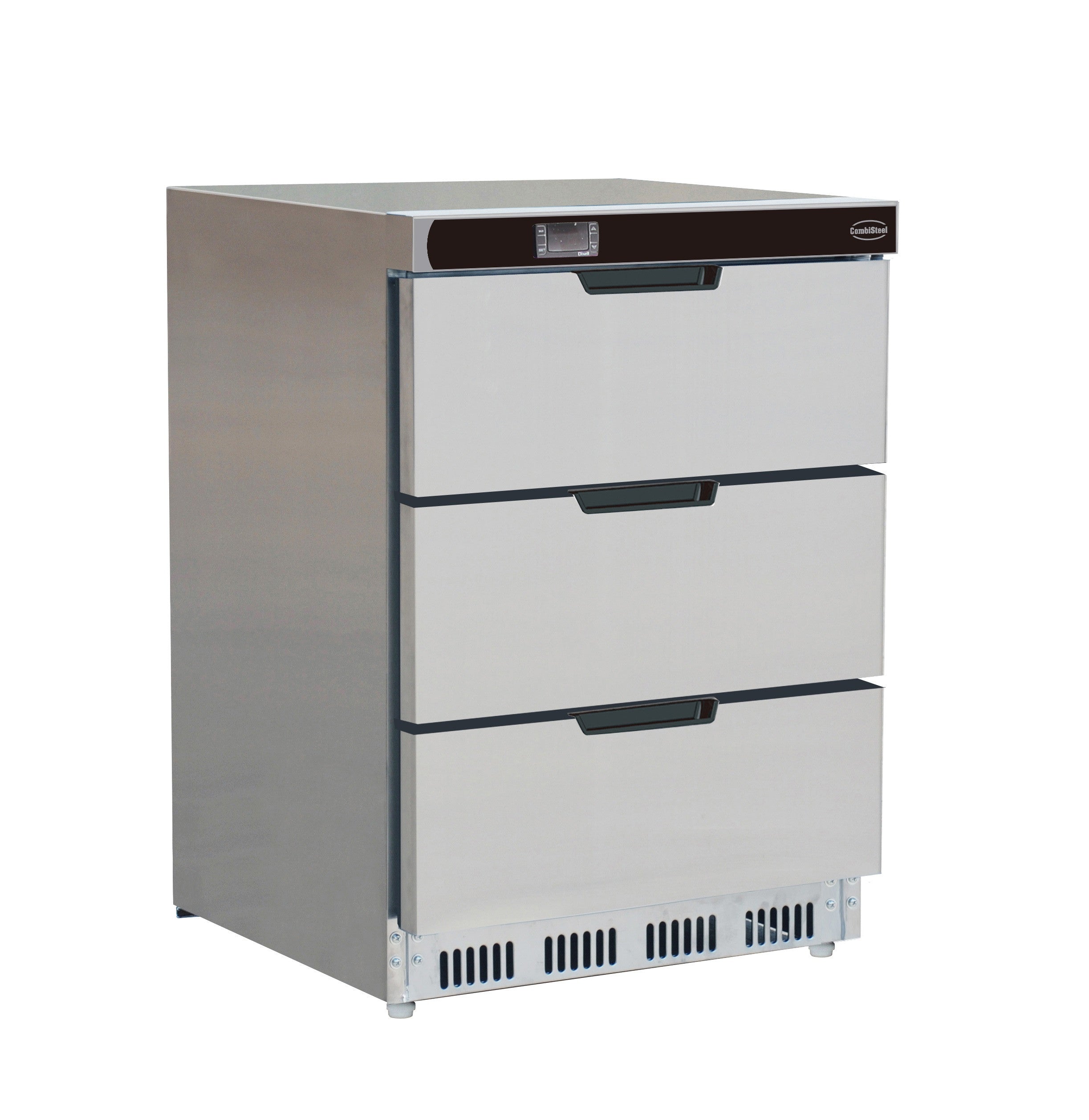 Réfrigérateur positif 3 tiroirs Couleur acier inoxydable 600x605x810 mm 101 l Combisteel - Armoire réfrigérée positive professionnel CHR - matériel cuisine pro - Cuistéo