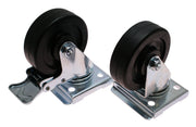 Serie de 6 roues pour Serie GN 140 mm Combisteel - Accessoires de ventilation professionnel CHR - matériel cuisine pro - Cuistéo