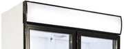 Canopy blanc 7455.139x 1120x200 mm Combisteel - Accessoires de ventilation professionnel CHR - matériel cuisine pro - Cuistéo