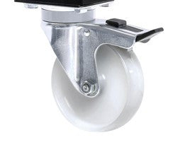 Série de roues pour support de four à pizza série 7482/7485 Combisteel - Accessoires de ventilation professionnel CHR - matériel cuisine pro - Cuistéo