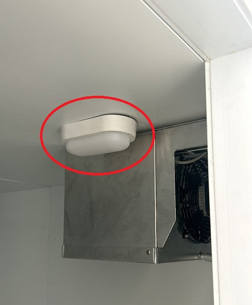 Lampe pour chambre froide positive/negative 7489 Combisteel - Accessoires de ventilation professionnel CHR - matériel cuisine pro - Cuistéo