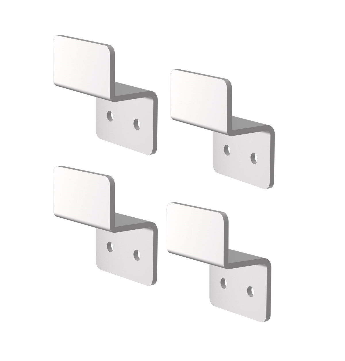Set clips pour grille mini chambre froid/frigorifiques 7489.0300 0305 Combisteel - Accessoires de ventilation professionnel CHR - matériel cuisine pro - Cuistéo