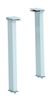2 Supports pour verre courbé 68x85x483 mm Combisteel - Accessoires de ventilation professionnel CHR - matériel cuisine pro - Cuistéo