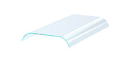 Vitre courbee 2 cote 2/1 675x570x108 mm Combisteel - Accessoires de ventilation professionnel CHR - matériel cuisine pro - Cuistéo