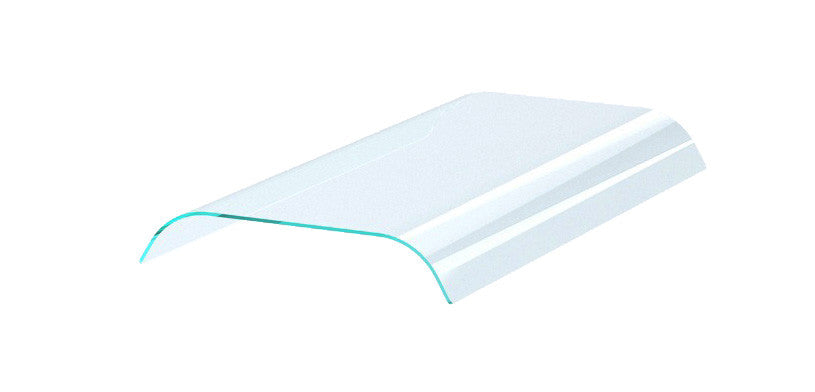 Vitre courbee 3 cote 5/1 1650x570x108 mm Combisteel - Accessoires de ventilation professionnel CHR - matériel cuisine pro - Cuistéo
