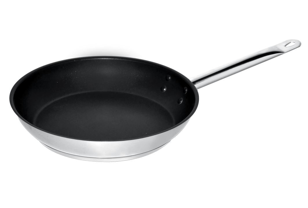Poêle à frire avec revêtement antiadhesif ø32 4 l Combisteel - Poêles à frire professionnel CHR - matériel cuisine pro - Cuistéo