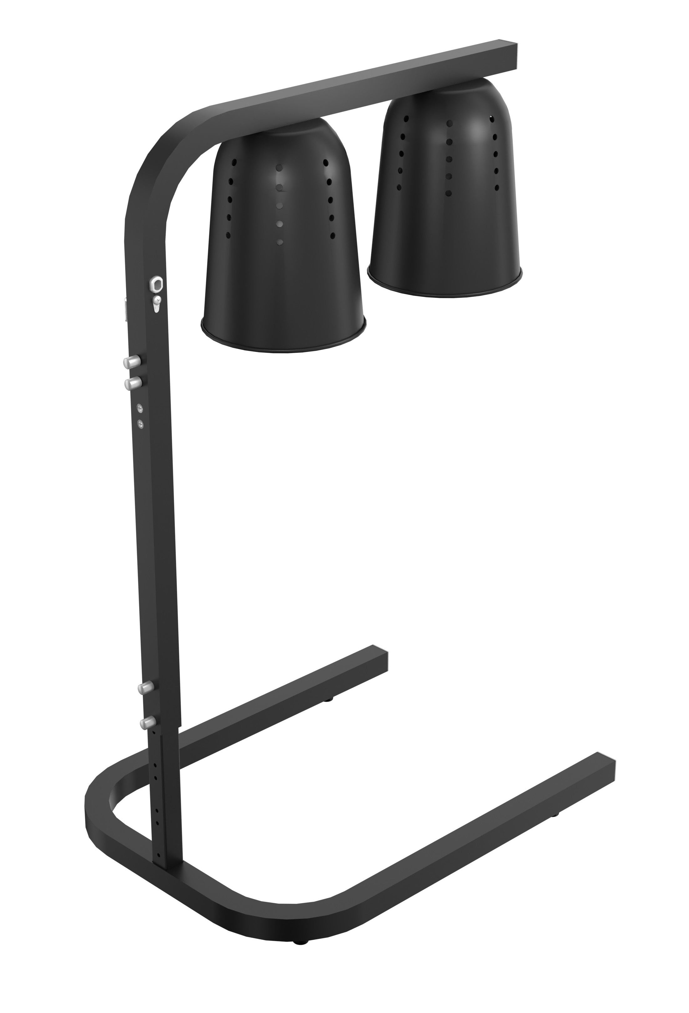 Lampe chauffante noire 0.5 kw Combisteel - vue 2 - Lampe chauffante pro CHR - Cuistéo