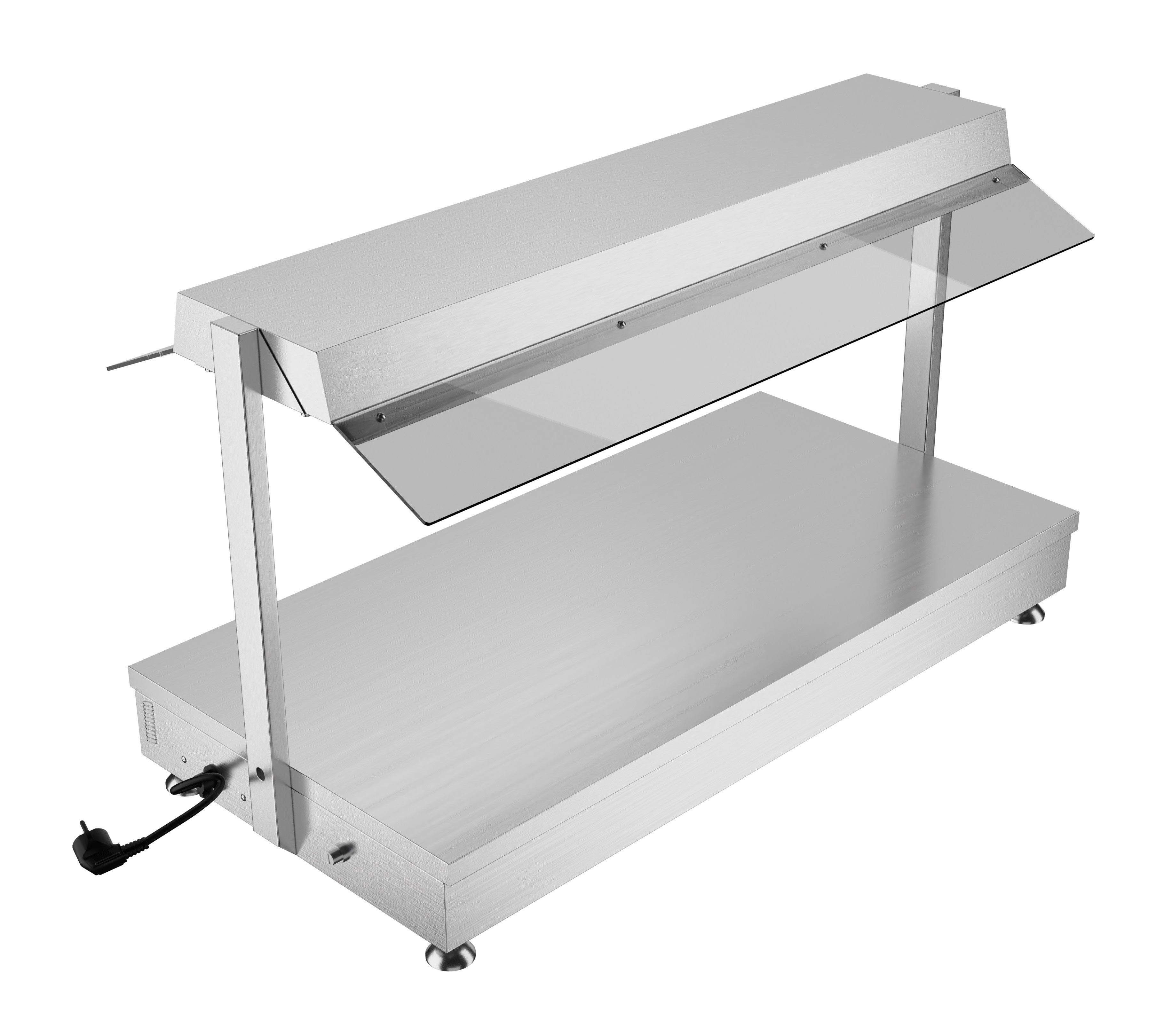 Pont chauffant professionnel 3x GN 1/1 1.55 kw Combisteel - vue 2 - Lampe chauffante pro CHR - Cuistéo