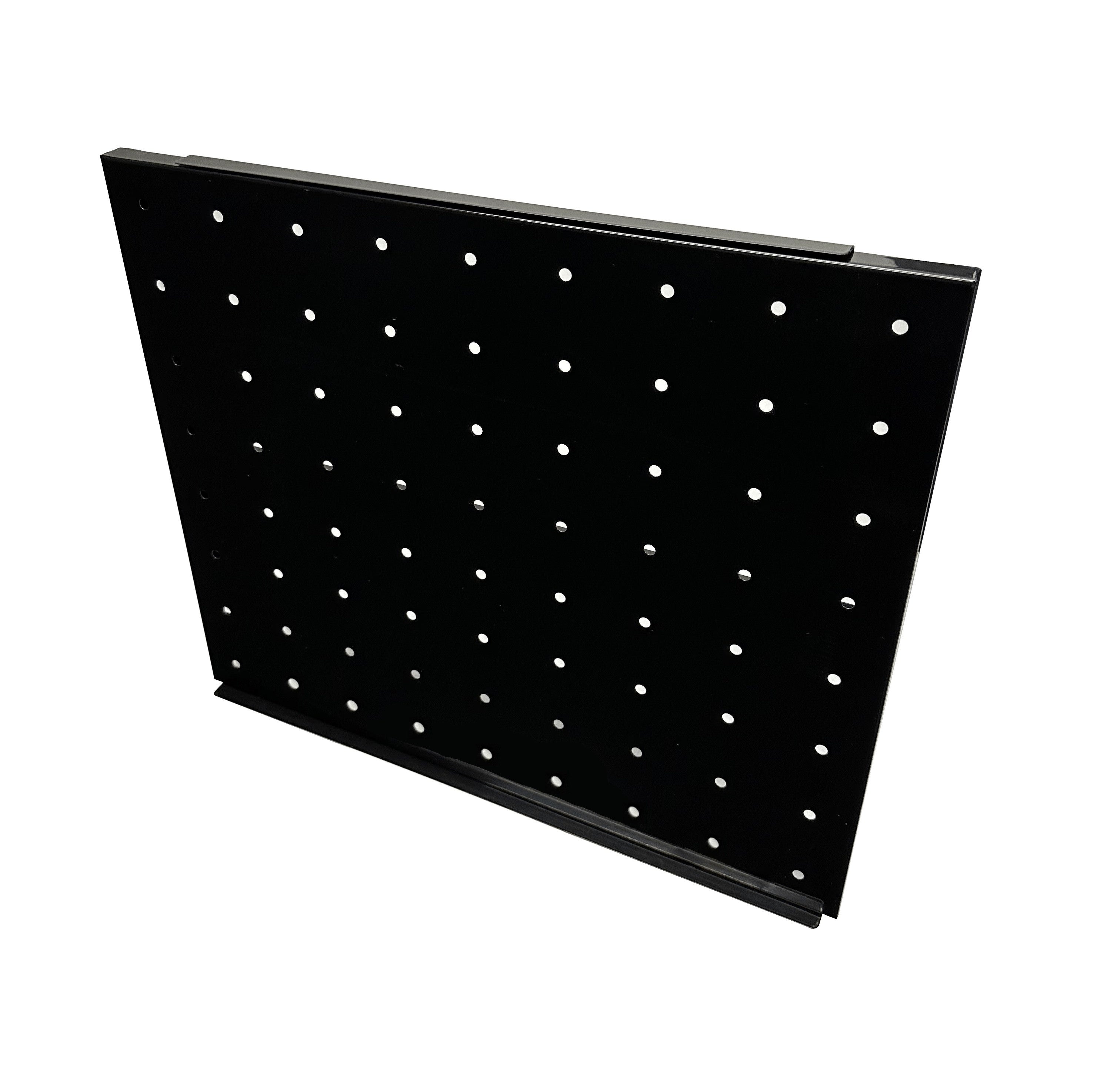 Grille perforée gauche/droit noir pour réfrigérateur 7526.0105 0110 0115 560x470 mm Combisteel - Accessoires de ventilation professionnel CHR - matériel cuisine pro - Cuistéo
