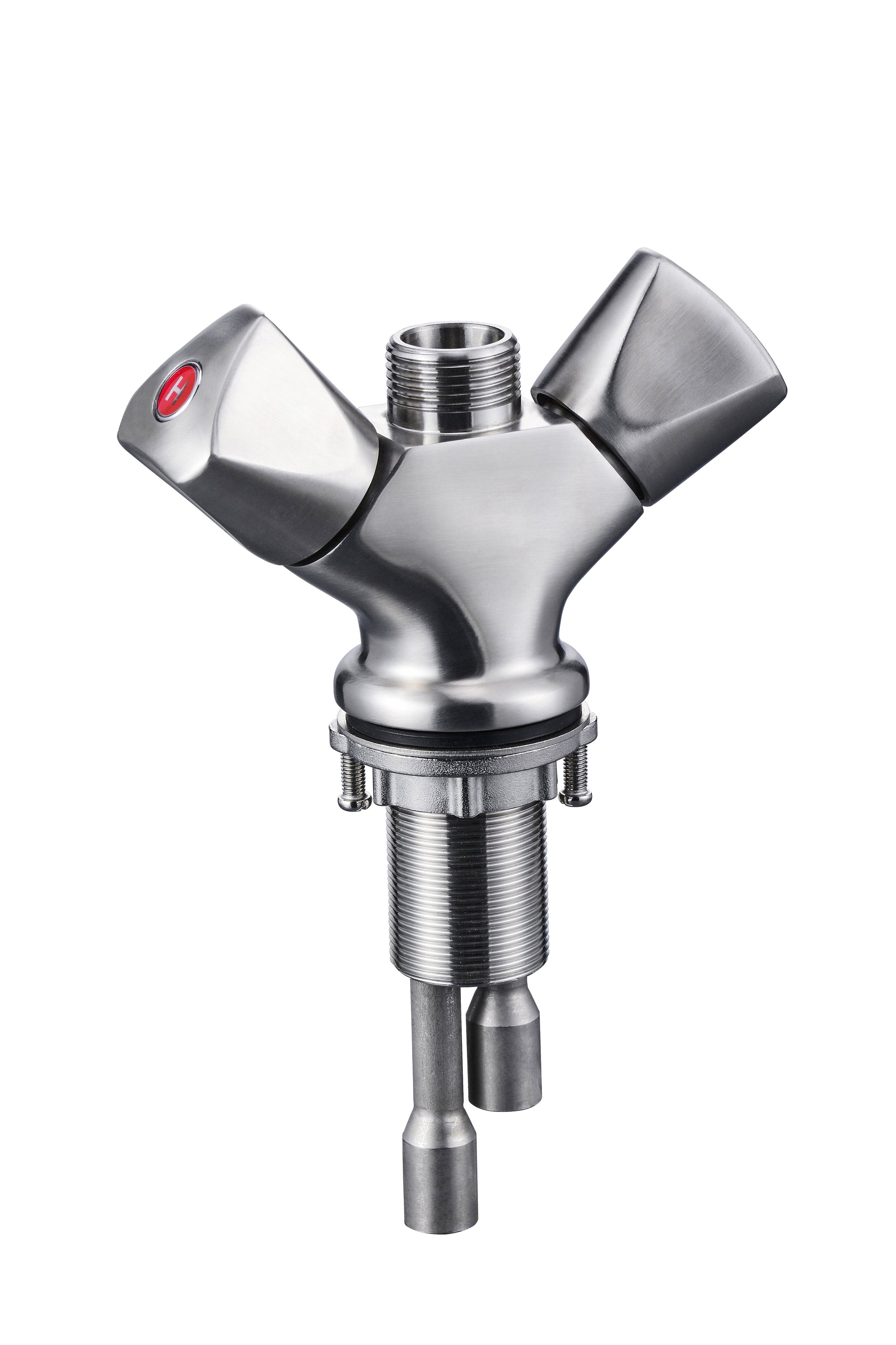 Pré douche de rinçage avec 1 trou 390x975 mm Combisteel - vue 3 - Robinetterie pro CHR - Cuistéo