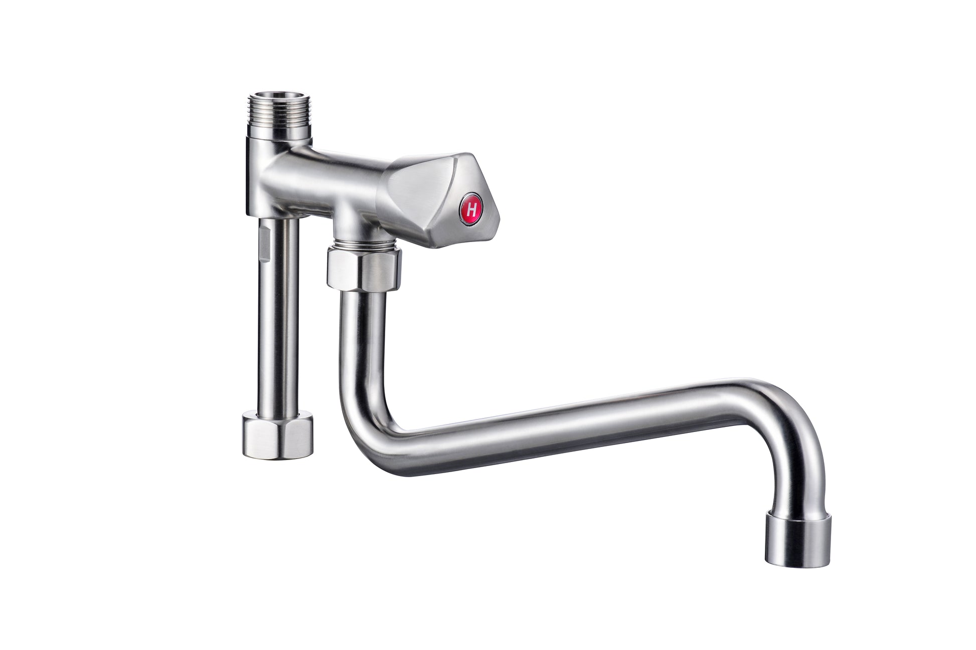 Pré douche de rinçage avec 1 trou 390x975 mm Combisteel - vue 5 - Robinetterie pro CHR - Cuistéo
