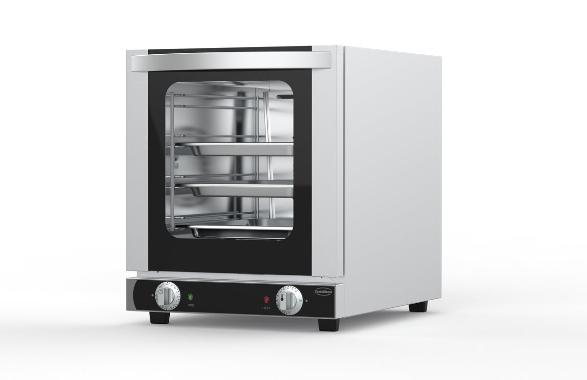 Four à convection électrique 4x GN 1/2 35 l Combisteel - vue 2 - Four à convection pro CHR - Cuistéo