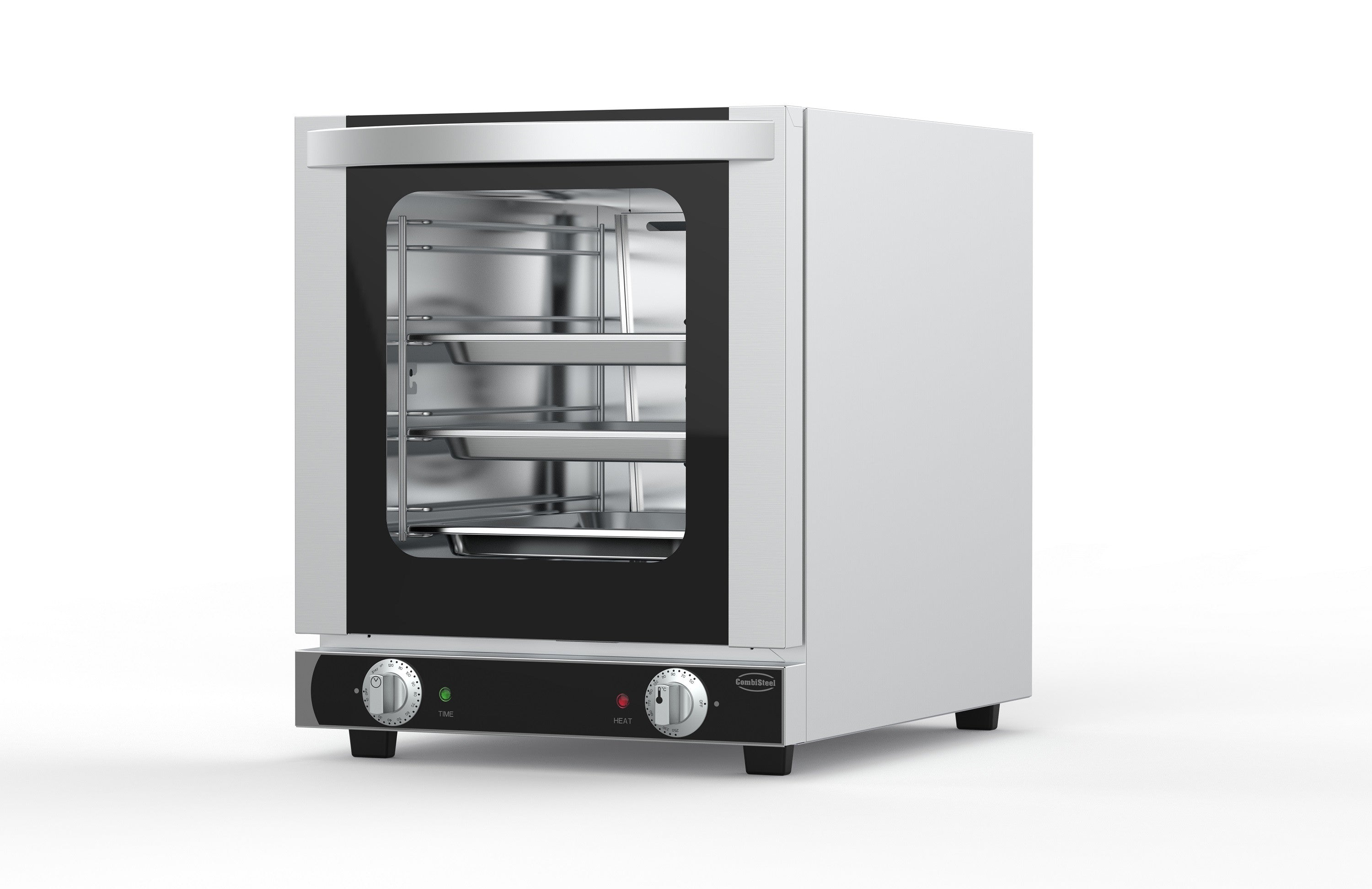 Four à convection électrique 4x GN 1/2 35 l Combisteel - vue 2 - Four à convection pro CHR - Cuistéo